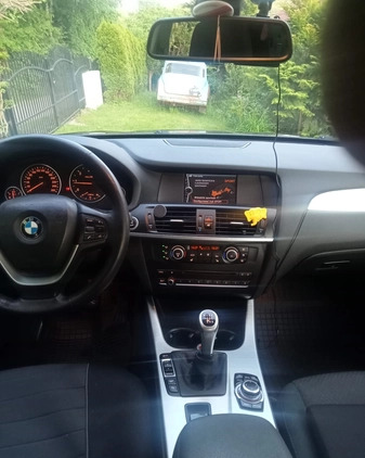 BMW X3 cena 58000 przebieg: 140000, rok produkcji 2011 z Kraków małe 466